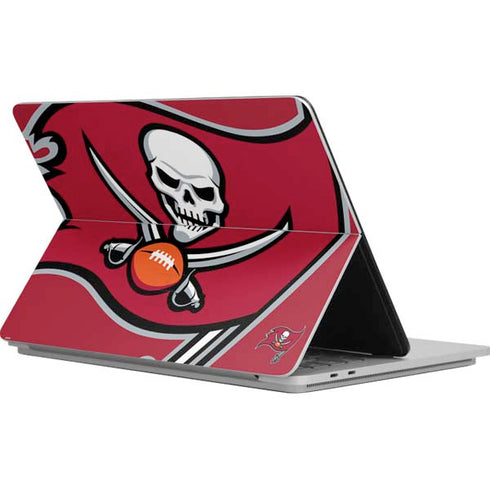 NFL Tampa Bay Buccaneers Large Logo Surface Laptop Studio Skin