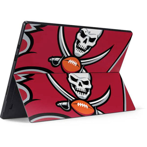 NFL Tampa Bay Buccaneers Large Logo Surface Pro 6 Skin