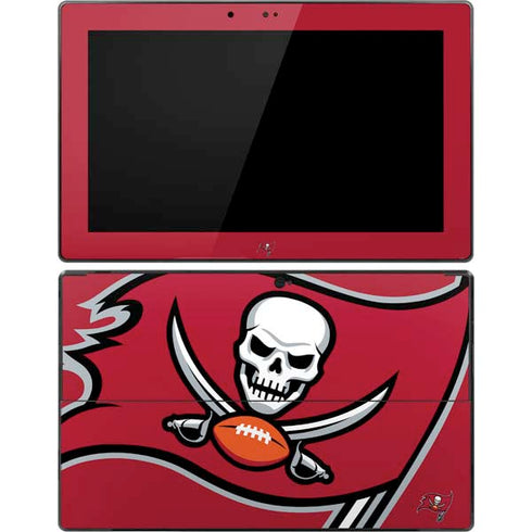 NFL Tampa Bay Buccaneers Large Logo Surface Pro Tablet Skin