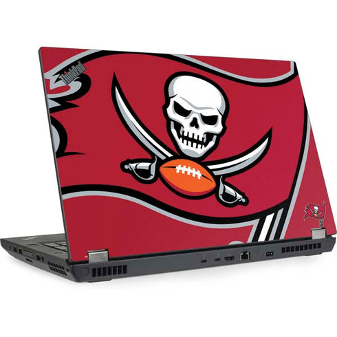 NFL Tampa Bay Buccaneers Large Logo Lenovo ThinkPad Skin