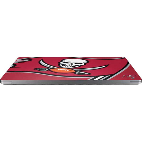 NFL Tampa Bay Buccaneers Large Logo Universal Laptop 13in (10.6 x 7.6in) Skin