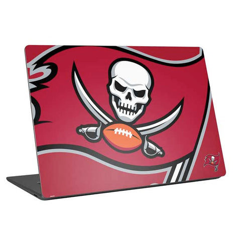 NFL Tampa Bay Buccaneers Large Logo Universal Laptop 16in (13 x 9.4in) Skin