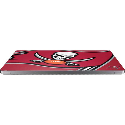 NFL Tampa Bay Buccaneers Large Logo Universal Laptop 17in (13.8 x 10in) Skin