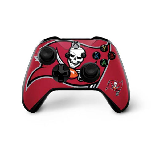NFL Tampa Bay Buccaneers Large Logo Xbox One X Controller Skin