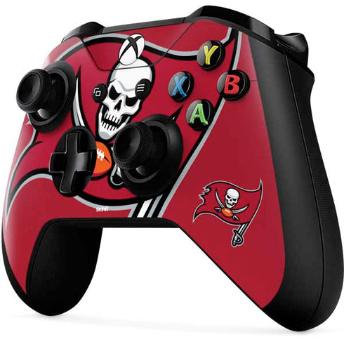 NFL Tampa Bay Buccaneers Large Logo Xbox One X Controller Skin