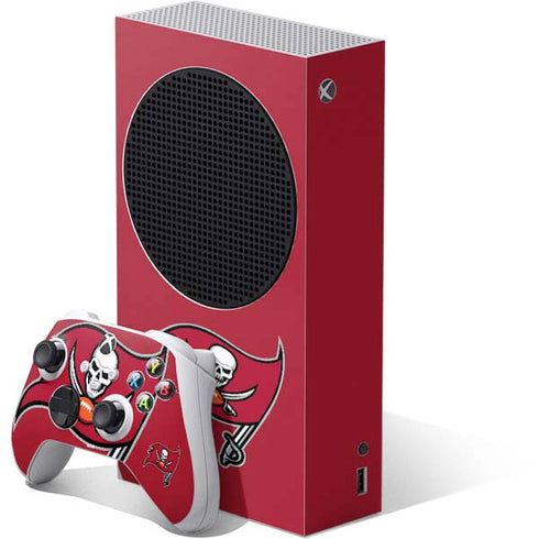 NFL Tampa Bay Buccaneers Large Logo Xbox Series S Bundle Skin