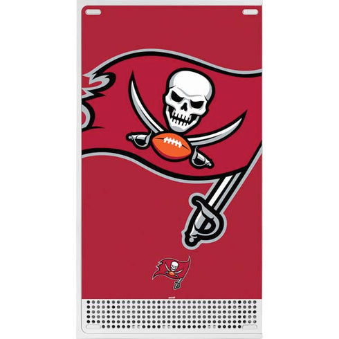 NFL Tampa Bay Buccaneers Large Logo Xbox Series S Bundle Skin
