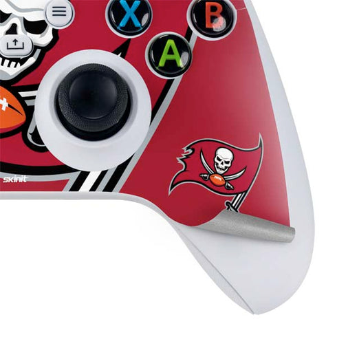 NFL Tampa Bay Buccaneers Large Logo Xbox Series S Controller Skin