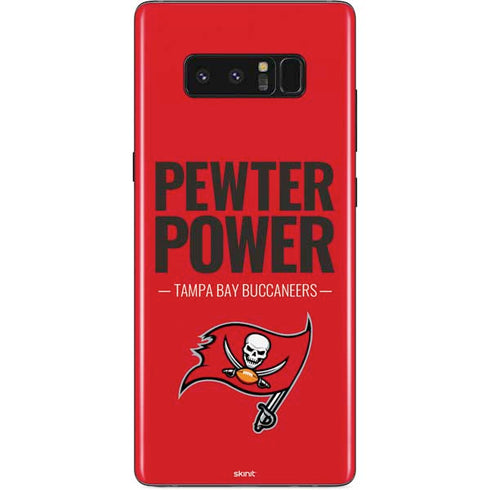 NFL Tampa Bay Buccaneers Team Motto Galaxy Note 8 Skin