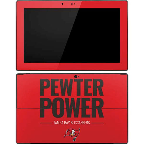 NFL Tampa Bay Buccaneers Team Motto Surface Pro Tablet Skin