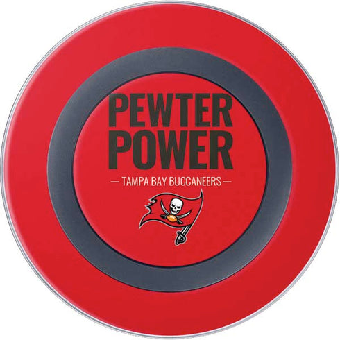 NFL Tampa Bay Buccaneers Team Motto Wireless Charger Skin