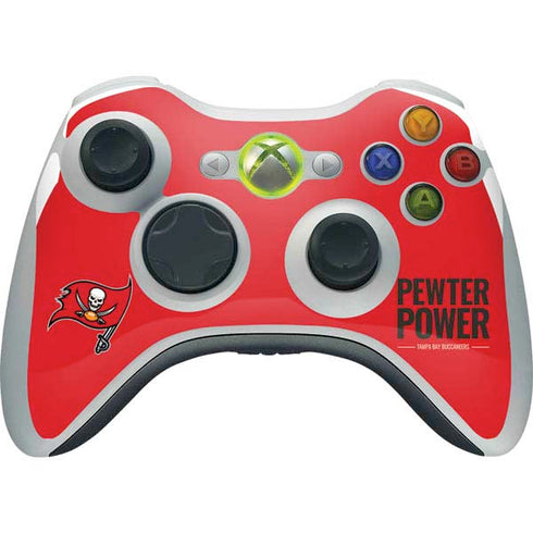 NFL Tampa Bay Buccaneers Team Motto Xbox 360 Wireless Controller Skin