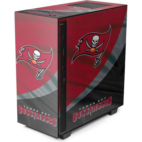 NFL Tampa Bay Buccaneers NZXT H510 Compact ATX Mid-Tower Case Skin