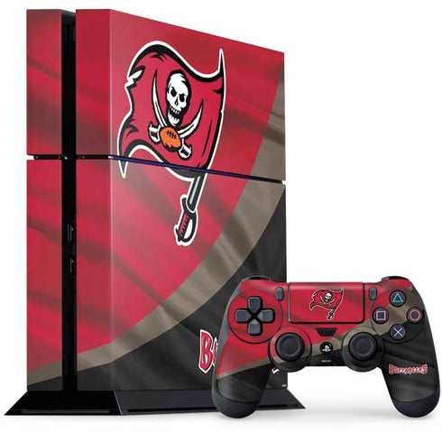 NFL Tampa Bay Buccaneers PS4 Console and Controller Bundle Skin