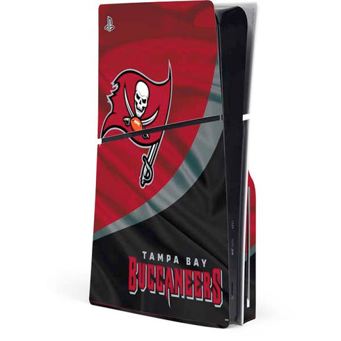 NFL Tampa Bay Buccaneers PS5 Slim Disk Console Skin