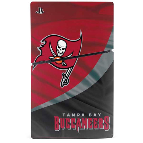 NFL Tampa Bay Buccaneers PS5 Slim Disk Console Skin
