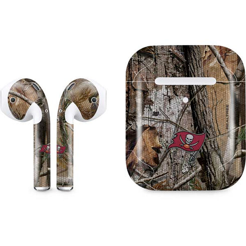 NFL Tampa Bay Buccaneers Realtree AP Camo Apple AirPods 2 Skin