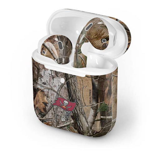 NFL Tampa Bay Buccaneers Realtree AP Camo Apple AirPods 2 Skin