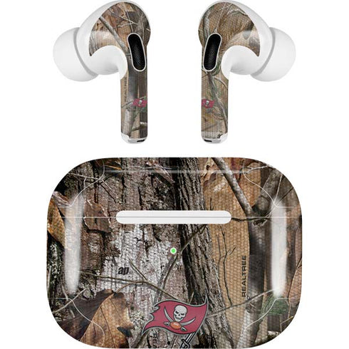 NFL Tampa Bay Buccaneers Realtree AP Camo Apple AirPods Pro Skin