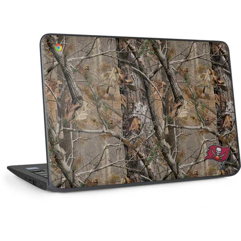 NFL Tampa Bay Buccaneers Realtree AP Camo HP Chromebook Skin