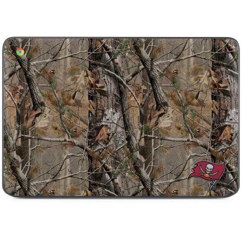 NFL Tampa Bay Buccaneers Realtree AP Camo HP Chromebook Skin