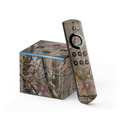 NFL Tampa Bay Buccaneers Realtree AP Camo Fire TV Cube Skin