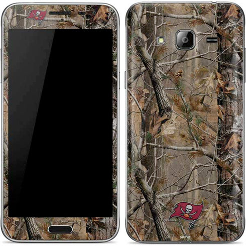 NFL Tampa Bay Buccaneers Realtree AP Camo Galaxy J3 Skin