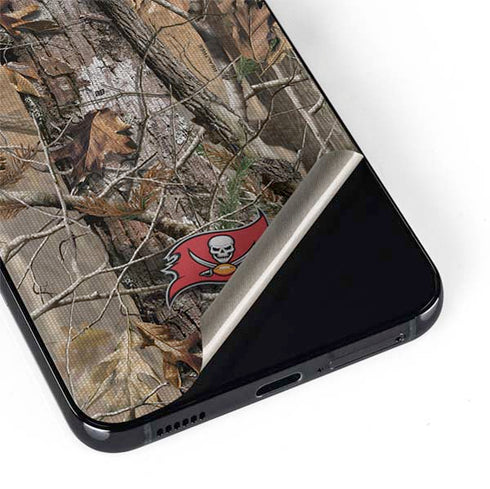 NFL Tampa Bay Buccaneers Realtree AP Camo Galaxy S22 Plus Skin
