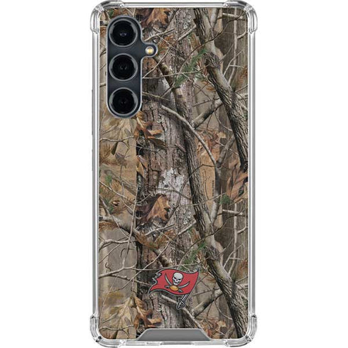 NFL Tampa Bay Buccaneers Realtree AP Camo Galaxy S23 FE Clear Case