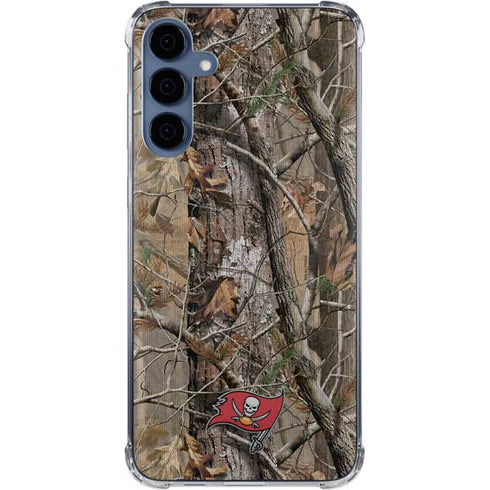NFL Tampa Bay Buccaneers Realtree AP Camo Galaxy S24 Clear Case