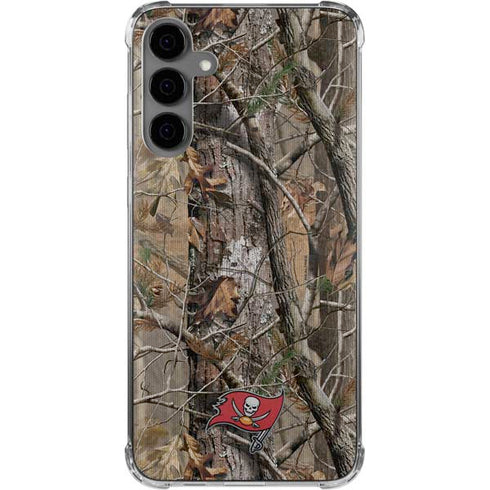 NFL Tampa Bay Buccaneers Realtree AP Camo Galaxy S24 Plus Clear Case