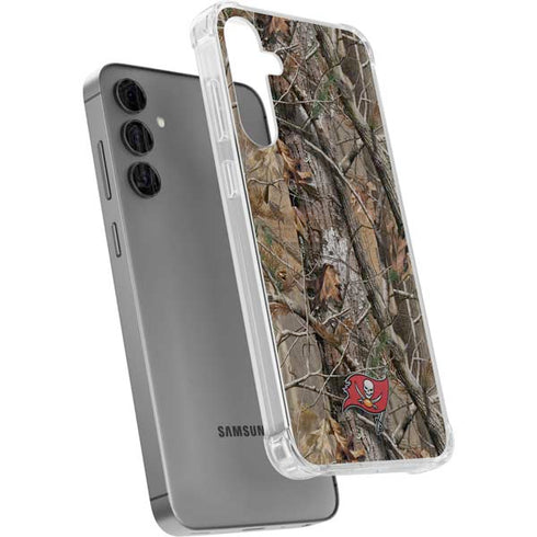 NFL Tampa Bay Buccaneers Realtree AP Camo Galaxy S24 Plus Clear Case