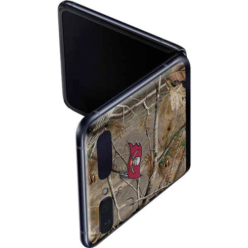 NFL Tampa Bay Buccaneers Realtree AP Camo Galaxy Z Flip Skin