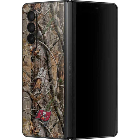 NFL Tampa Bay Buccaneers Realtree AP Camo Galaxy Z Fold3 5G Skin