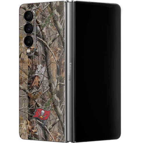 NFL Tampa Bay Buccaneers Realtree AP Camo Galaxy Z Fold4 5G Skin