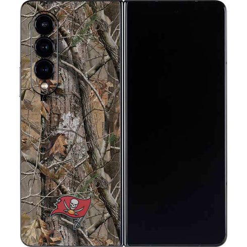 NFL Tampa Bay Buccaneers Realtree AP Camo Galaxy Z Fold4 5G Skin