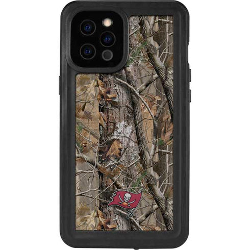 NFL Tampa Bay Buccaneers Realtree AP Camo iPhone 12 Pro Max Waterproof Case