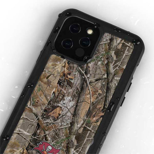 NFL Tampa Bay Buccaneers Realtree AP Camo iPhone 12 Pro Waterproof Case