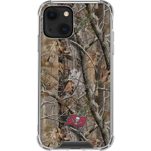 NFL Tampa Bay Buccaneers Realtree AP Camo iPhone 13 Clear Case