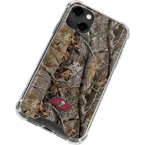 NFL Tampa Bay Buccaneers Realtree AP Camo iPhone 13 Clear Case