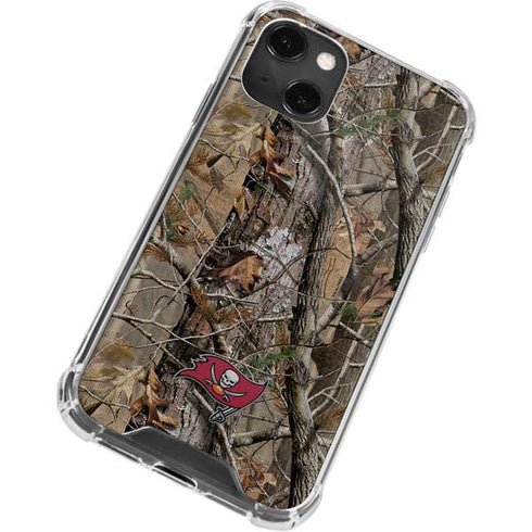 NFL Tampa Bay Buccaneers Realtree AP Camo iPhone 13 Mini Clear Case