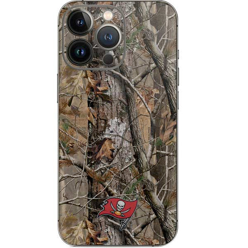 NFL Tampa Bay Buccaneers Realtree AP Camo iPhone 14 Pro Skin