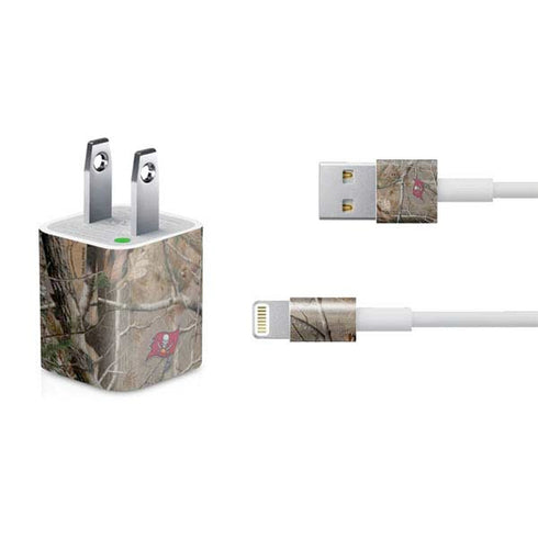 NFL Tampa Bay Buccaneers Realtree AP Camo iPhone Charger (5W USB) Skin
