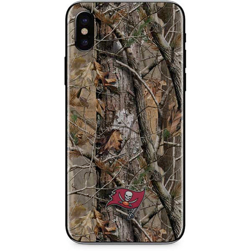 NFL Tampa Bay Buccaneers Realtree AP Camo iPhone XS Skin