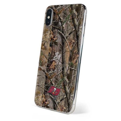 NFL Tampa Bay Buccaneers Realtree AP Camo iPhone XS Skin