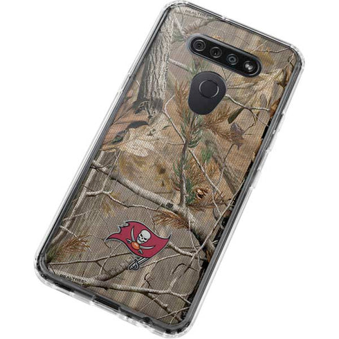NFL Tampa Bay Buccaneers Realtree AP Camo LG K51/Q51 Clear Case