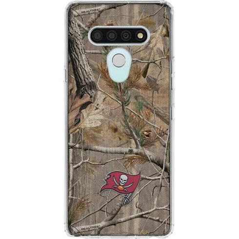 NFL Tampa Bay Buccaneers Realtree AP Camo LG Stylo 6 Clear Case
