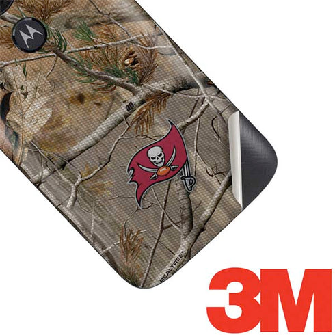 NFL Tampa Bay Buccaneers Realtree AP Camo Moto E5 Play Skin