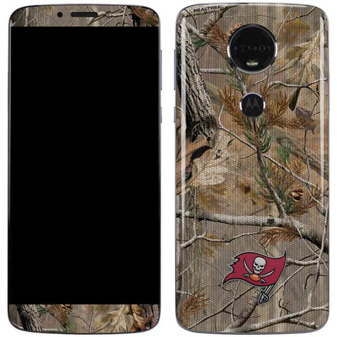 NFL Tampa Bay Buccaneers Realtree AP Camo Moto E5 Plus Skin