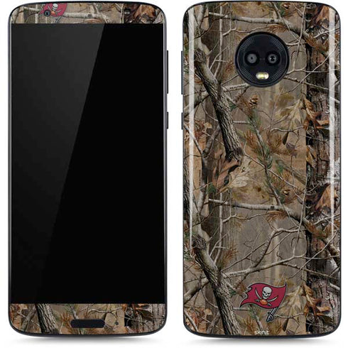 NFL Tampa Bay Buccaneers Realtree AP Camo Moto G6 Skin